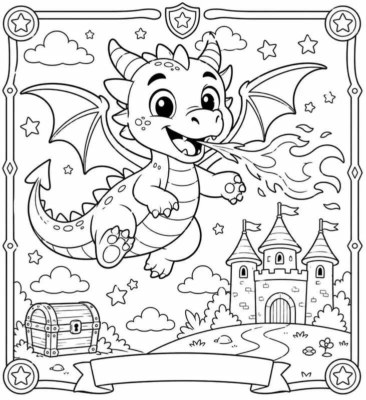 Premium Kids Coloring Book Pages