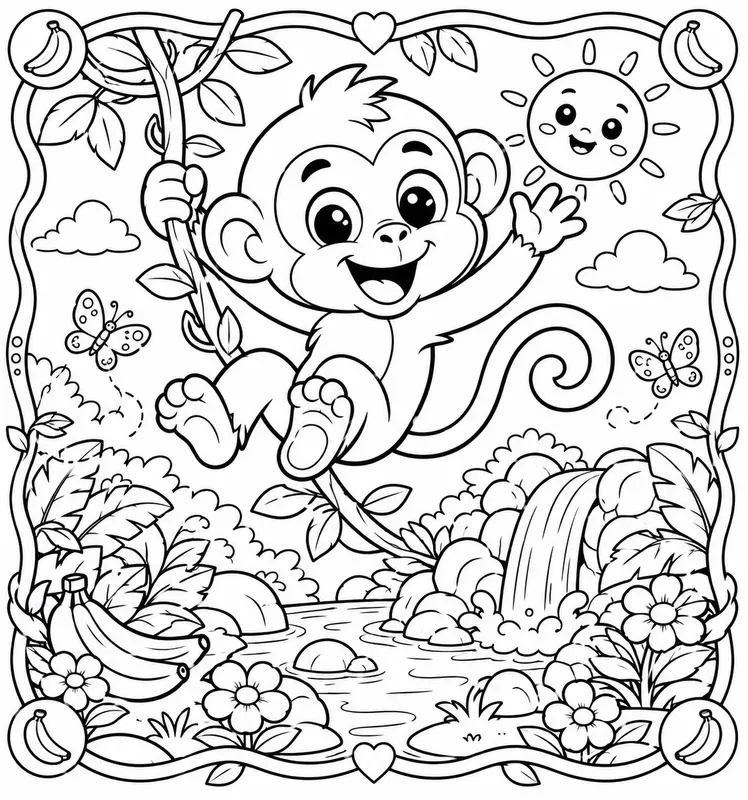 Premium Kids Coloring Book Pages