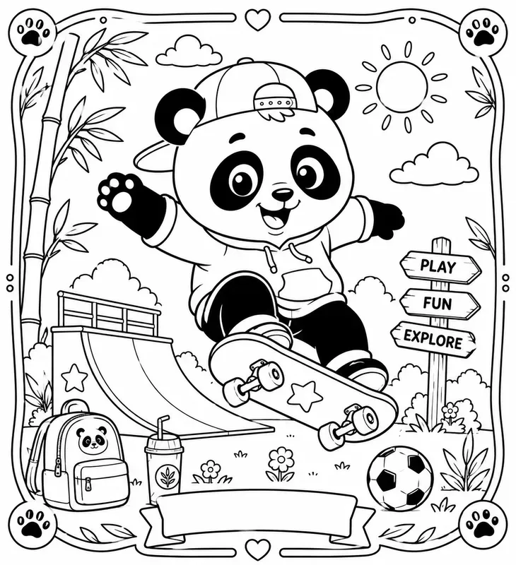 Premium Kids Coloring Book Pages