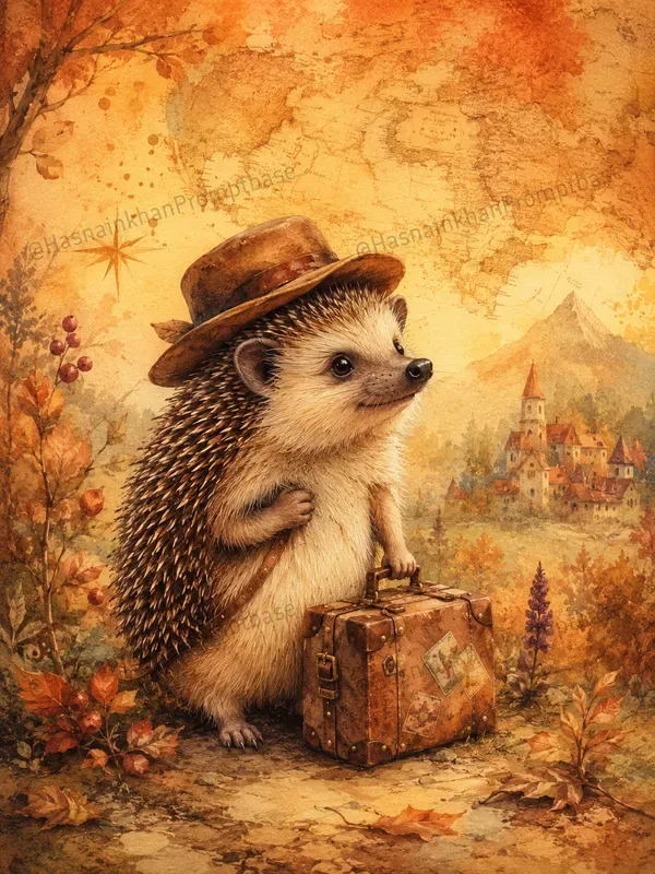 Whimsical Animal Junk Journal Pages