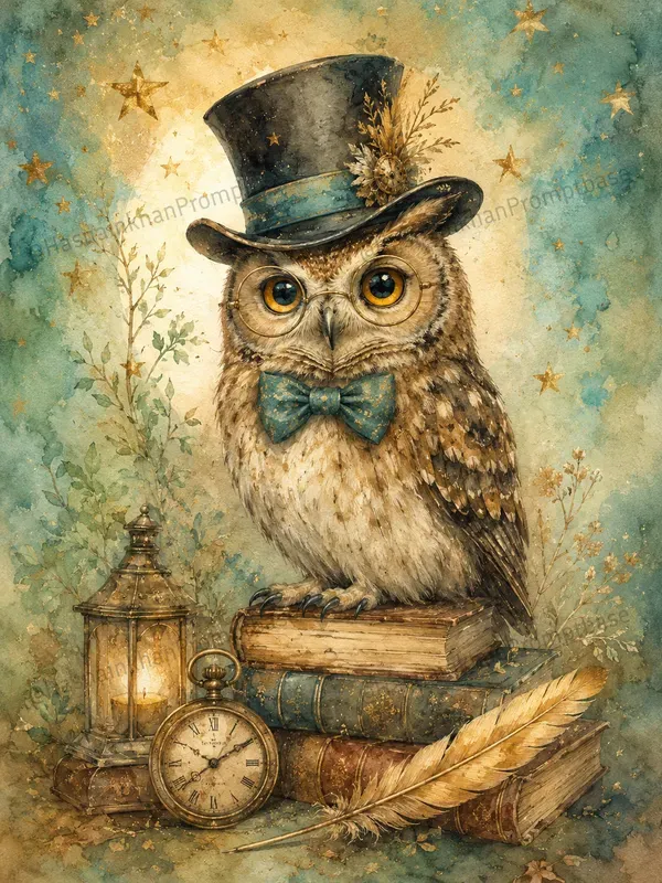 Whimsical Animal Junk Journal Pages