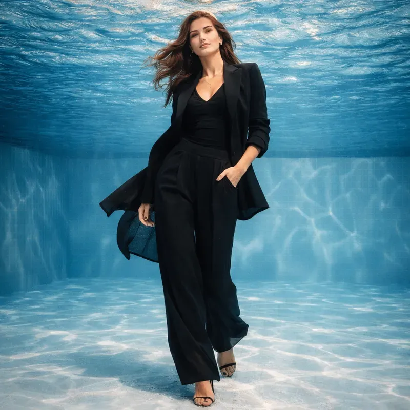 Underwater Fashion Editorials