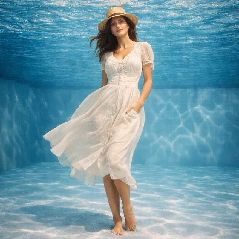 Underwater Fashion Editorials