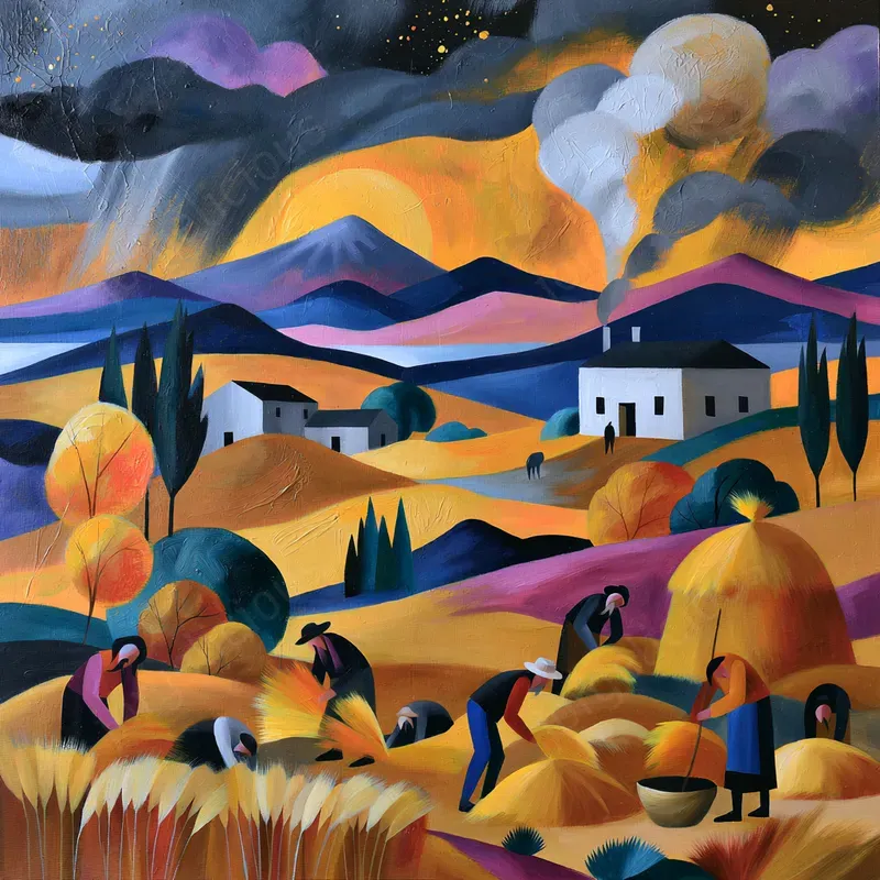 Modernist Pastoral Scenes