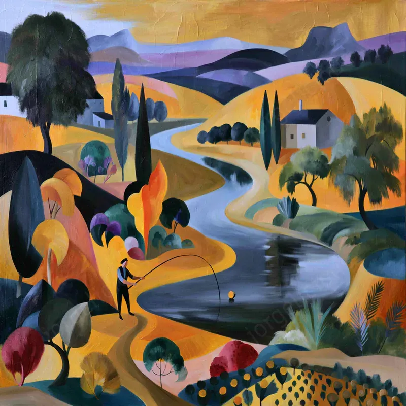 Modernist Pastoral Scenes
