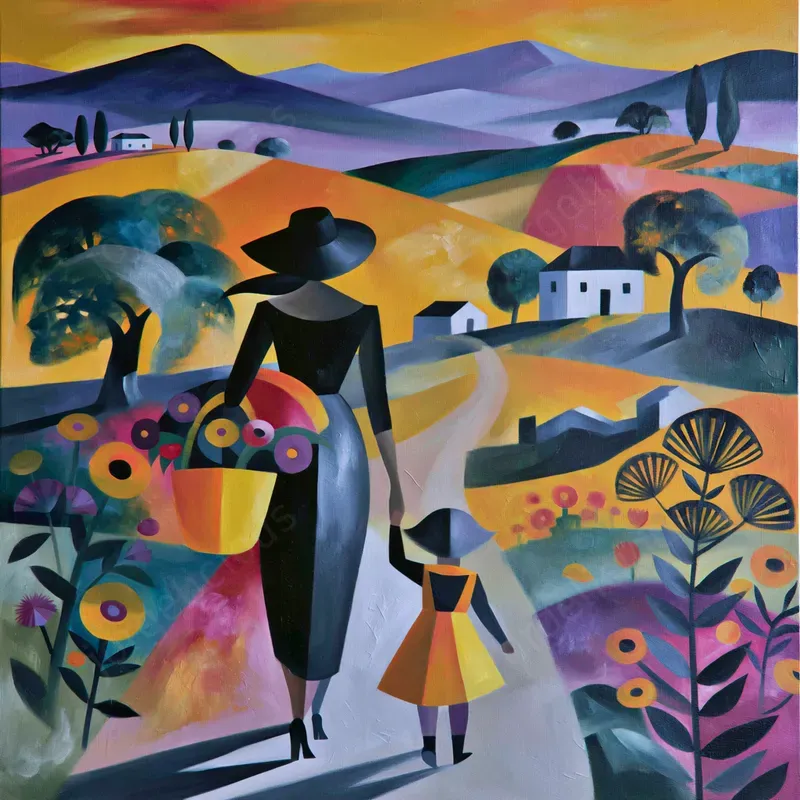 Modernist Pastoral Scenes