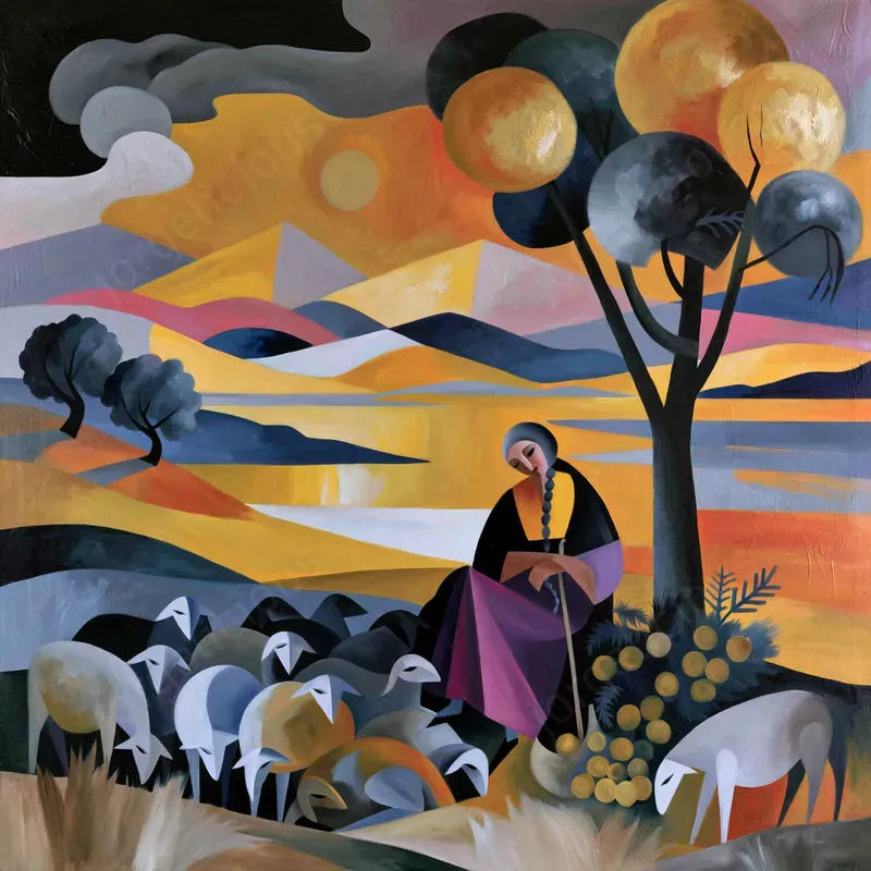 Modernist Pastoral Scenes