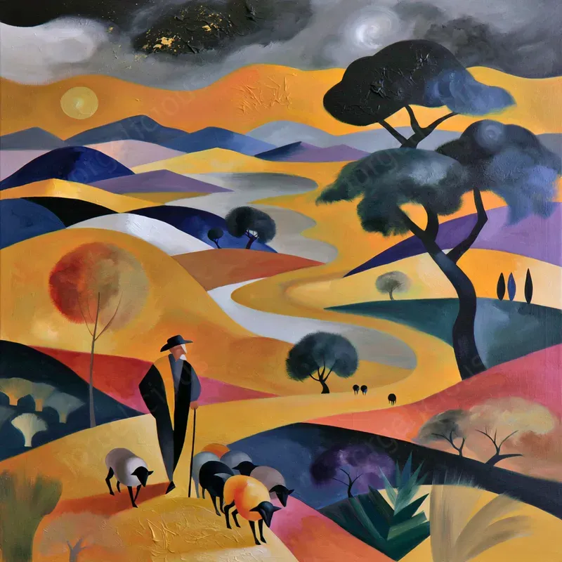 Modernist Pastoral Scenes