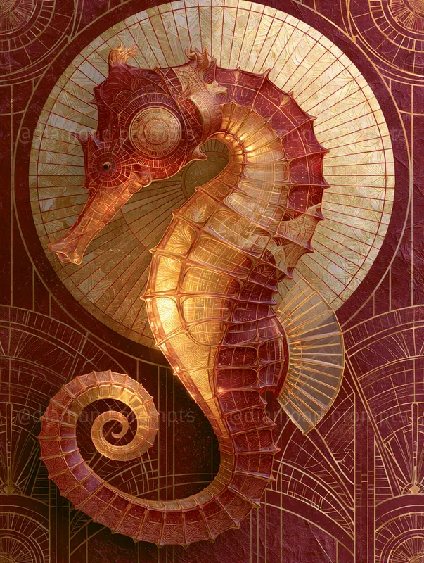 Dreamlike Crimson Portraits