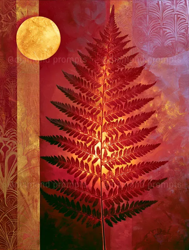 Dreamlike Crimson Portraits