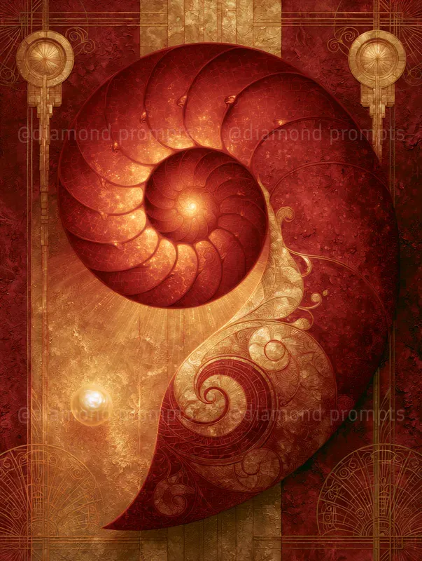 Dreamlike Crimson Portraits
