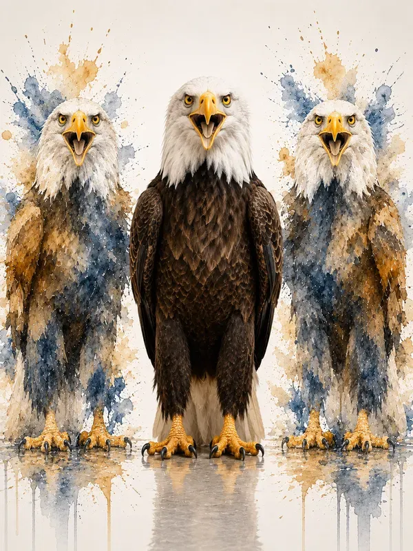 Watercolor Animal Clones