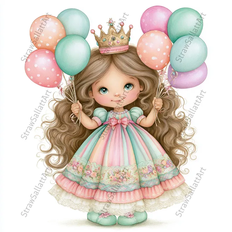 Etsy Kids Birthday Card Clipart Tshirts