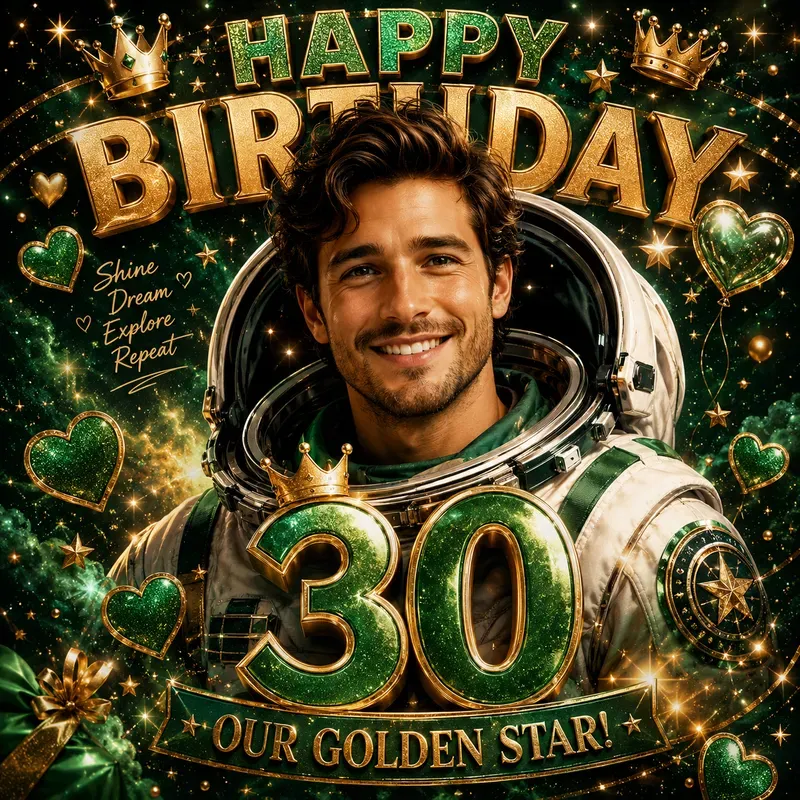 Vibrant Celebration Portrait Posters