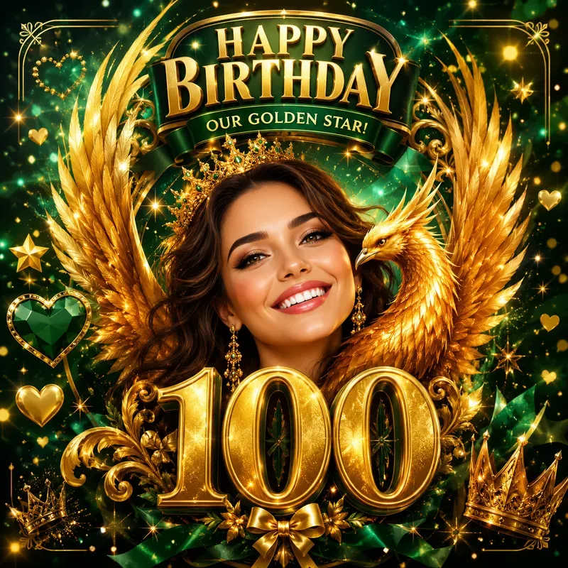 Vibrant Celebration Portrait Posters