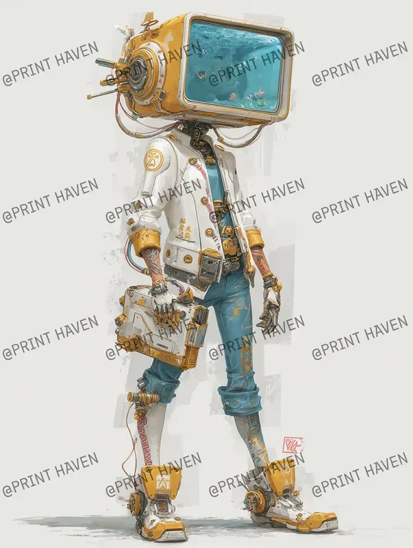 Anthro Cyborg RPG Characters