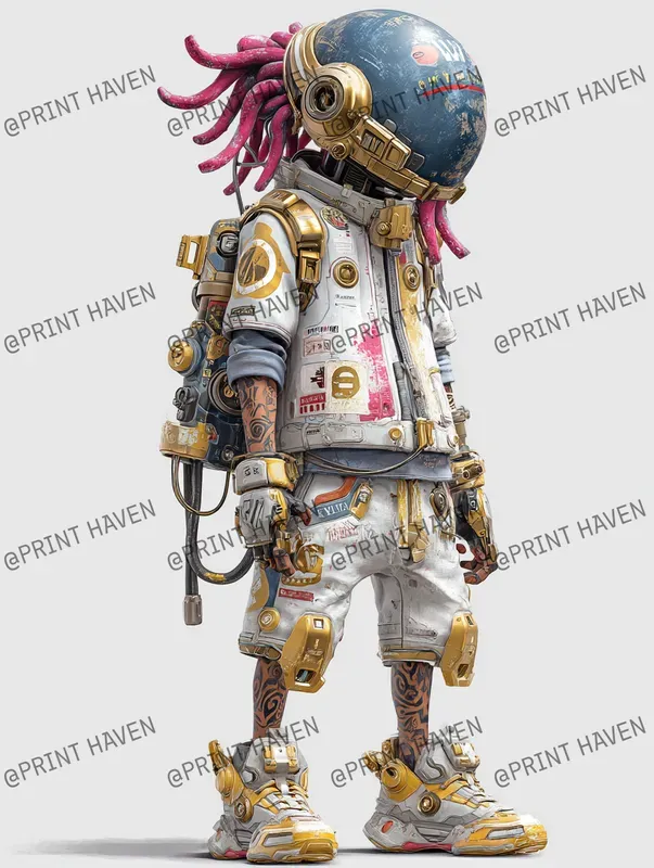 Anthro Cyborg RPG Characters