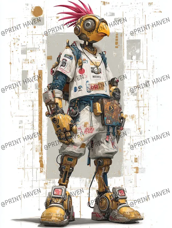 Anthro Cyborg RPG Characters