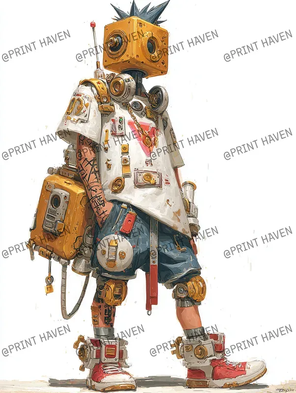 Anthro Cyborg RPG Characters