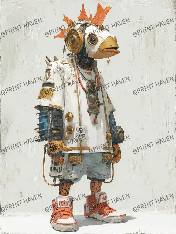 Anthro Cyborg RPG Characters