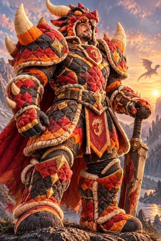 Puffy Armor Portrait Generator