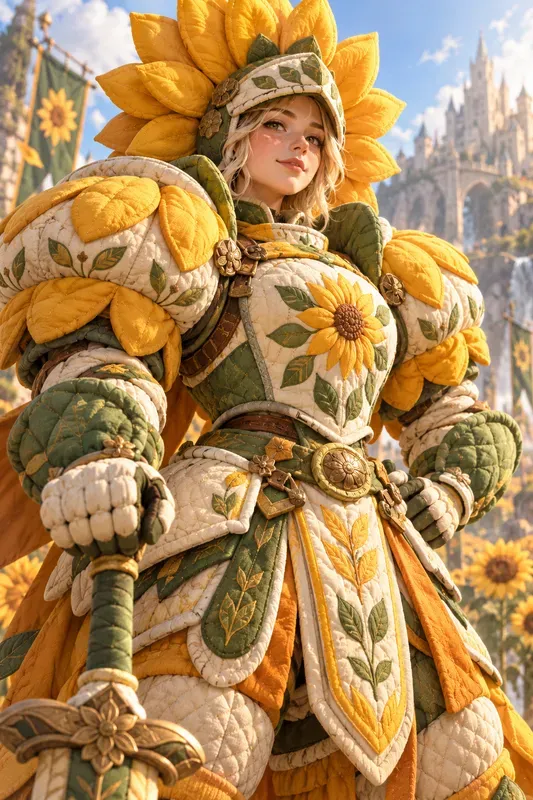 Puffy Armor Portrait Generator
