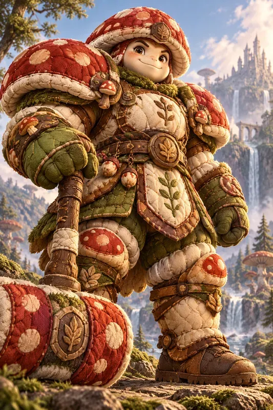 Puffy Armor Portrait Generator