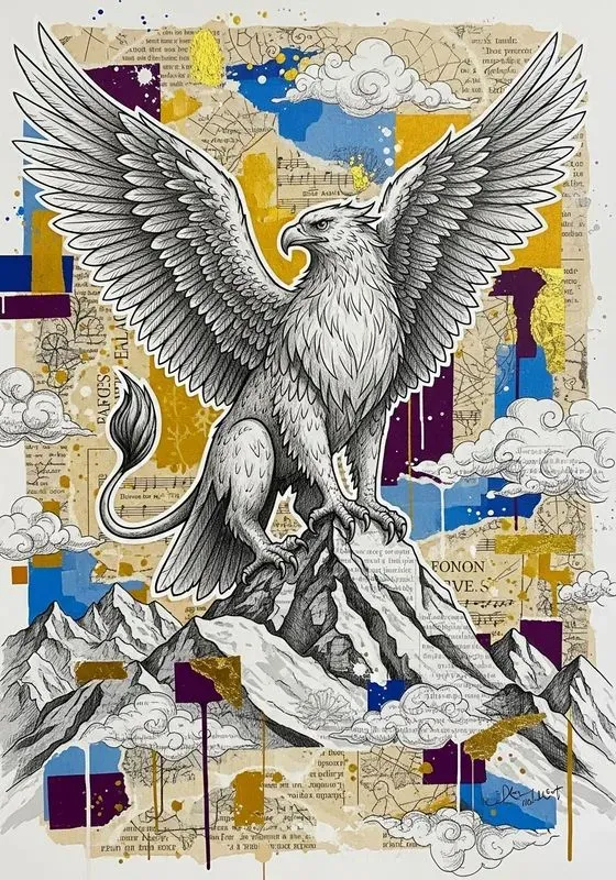 Eclectic Mixed Media Collages