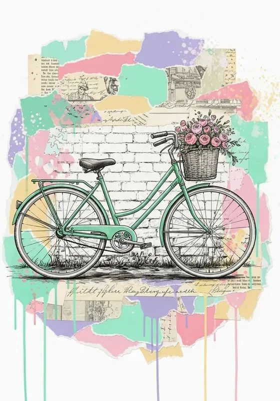 Eclectic Mixed Media Collages