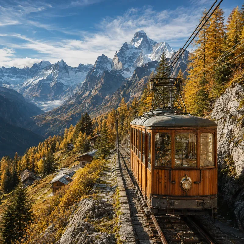 Cinematic Alpine Travel Scenes