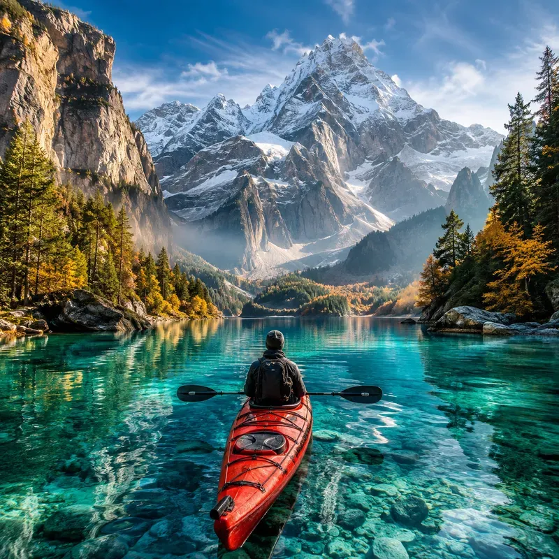 Cinematic Alpine Travel Scenes