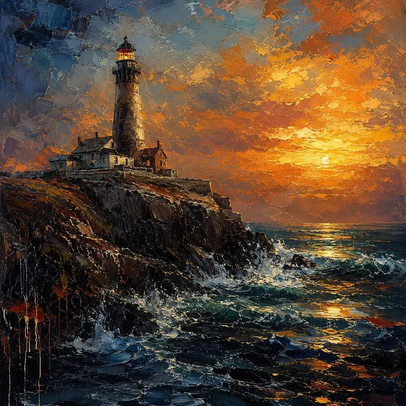 Luminous Impasto Masterpieces