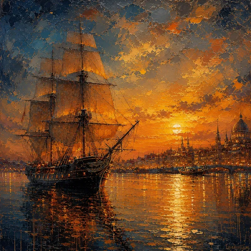 Luminous Impasto Masterpieces
