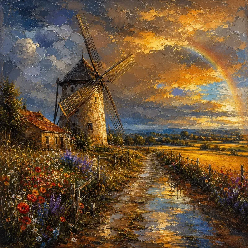 Luminous Impasto Masterpieces