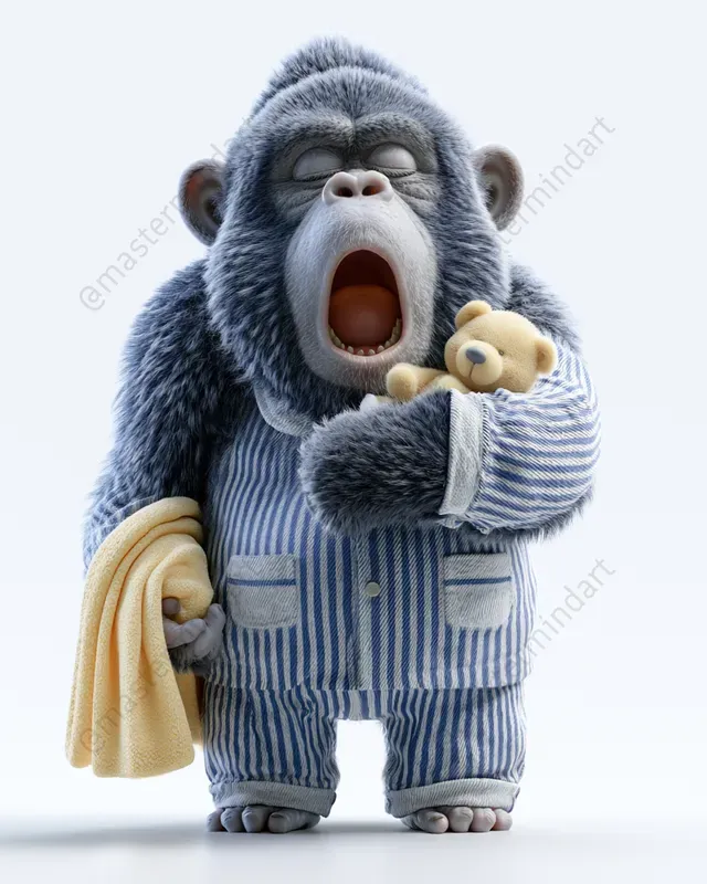 Bedtime 3D Animal Characters