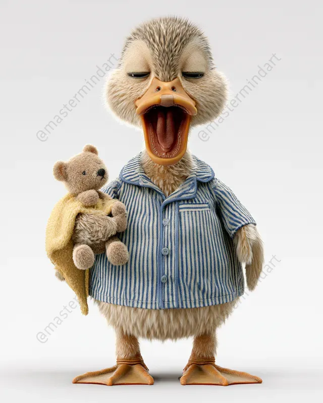 Bedtime 3D Animal Characters