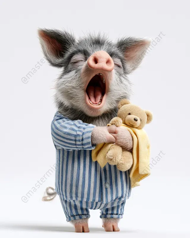 Bedtime 3D Animal Characters