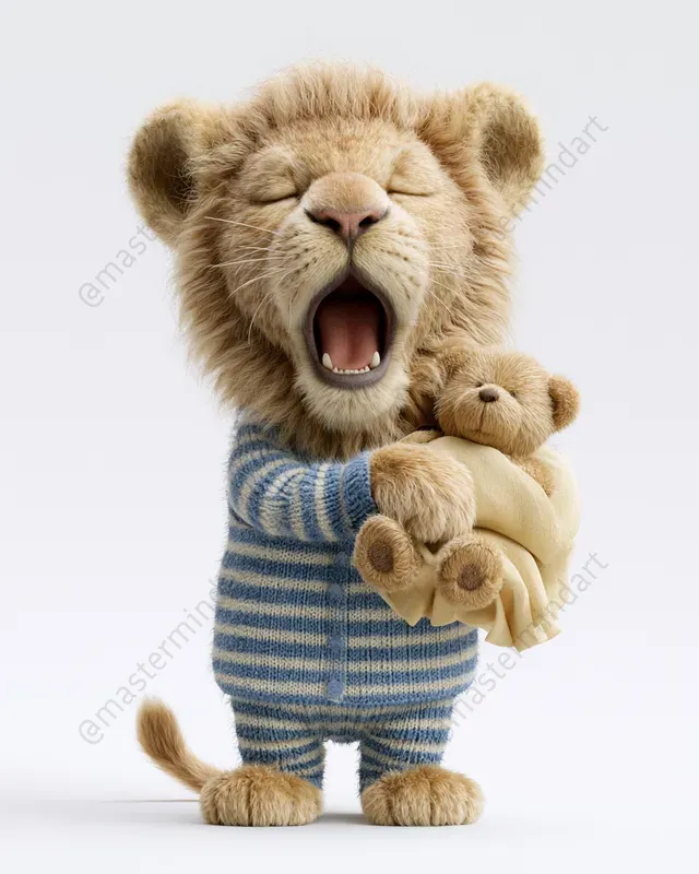 Bedtime 3D Animal Characters