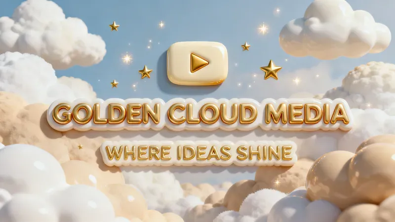 3D Cute YouTube Banners
