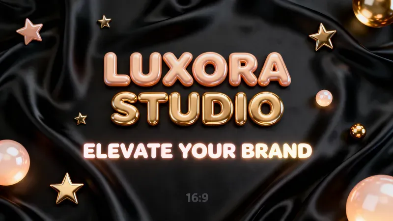 3D Cute YouTube Banners