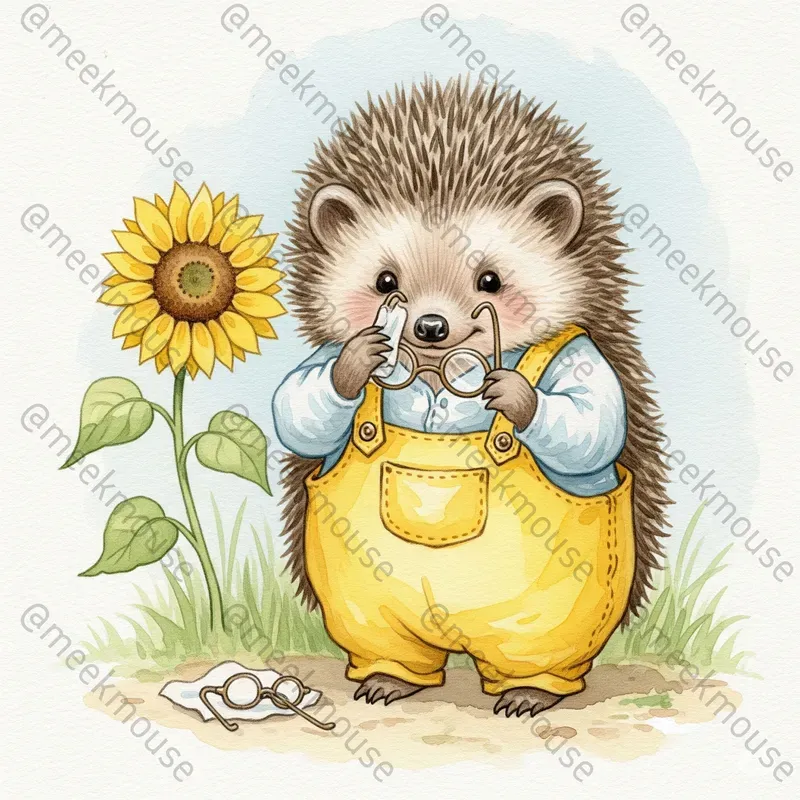 Whimsical Painter Animals