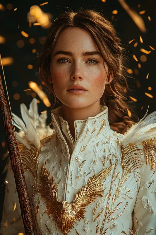 Ivory Falcon Huntress Fantasy Portraits