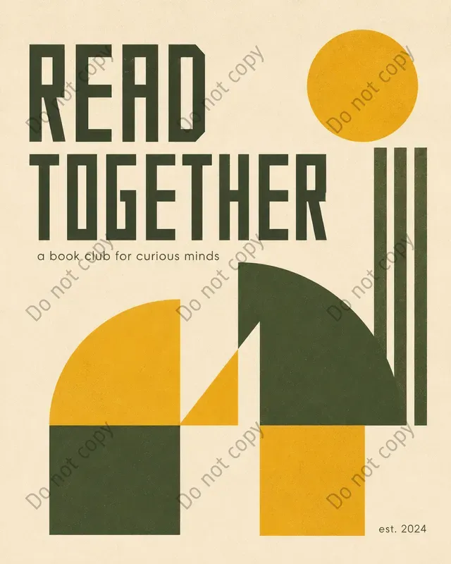 Bauhaus Modern Subject Posters