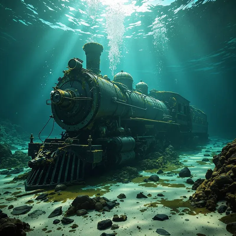 Underwater Depth Cinematic Photography