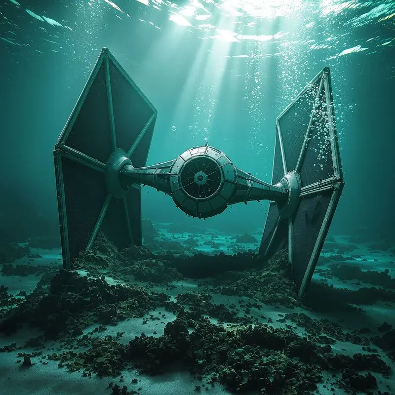 Underwater Depth Cinematic Photography