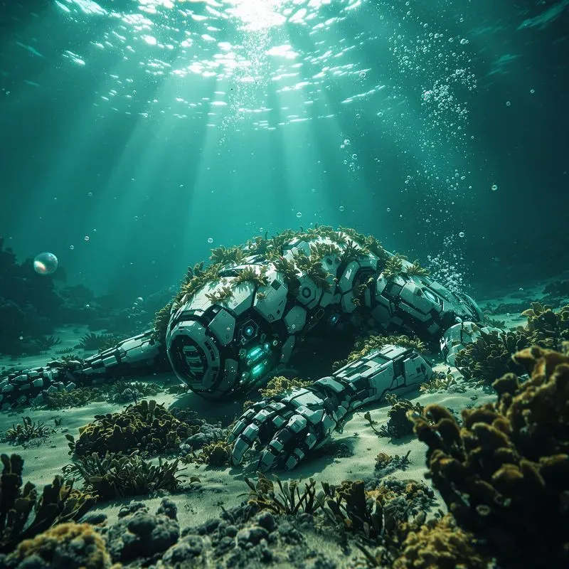 Underwater Depth Cinematic Photography