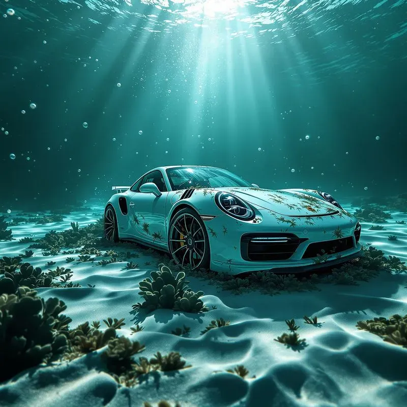 Underwater Depth Cinematic Photography