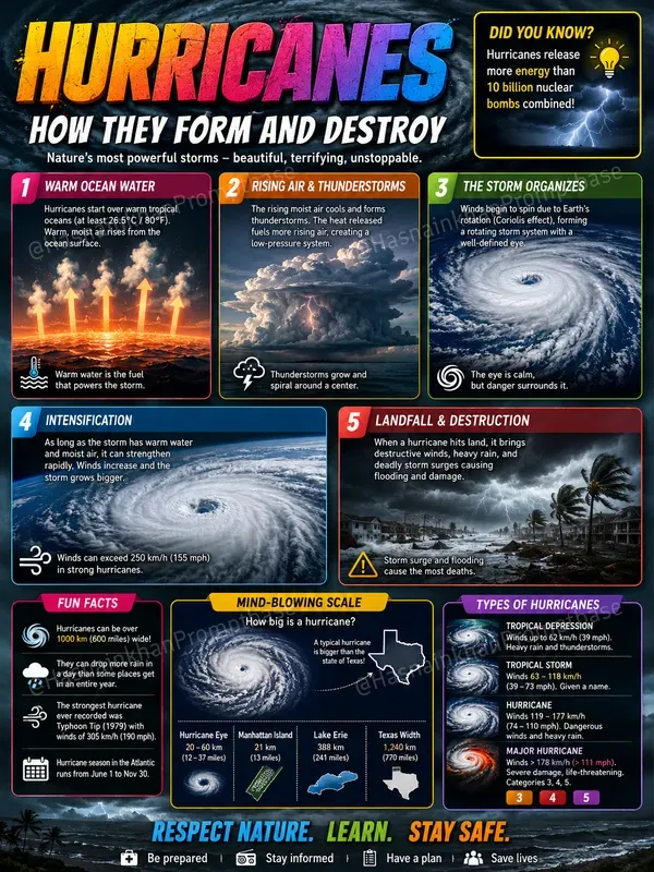 Colorful Educational Science Infographics