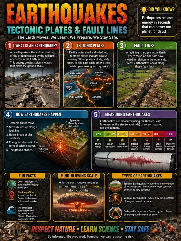 Colorful Educational Science Infographics