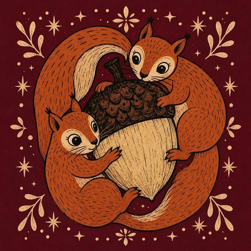 Whimsical Folk Animal Posters